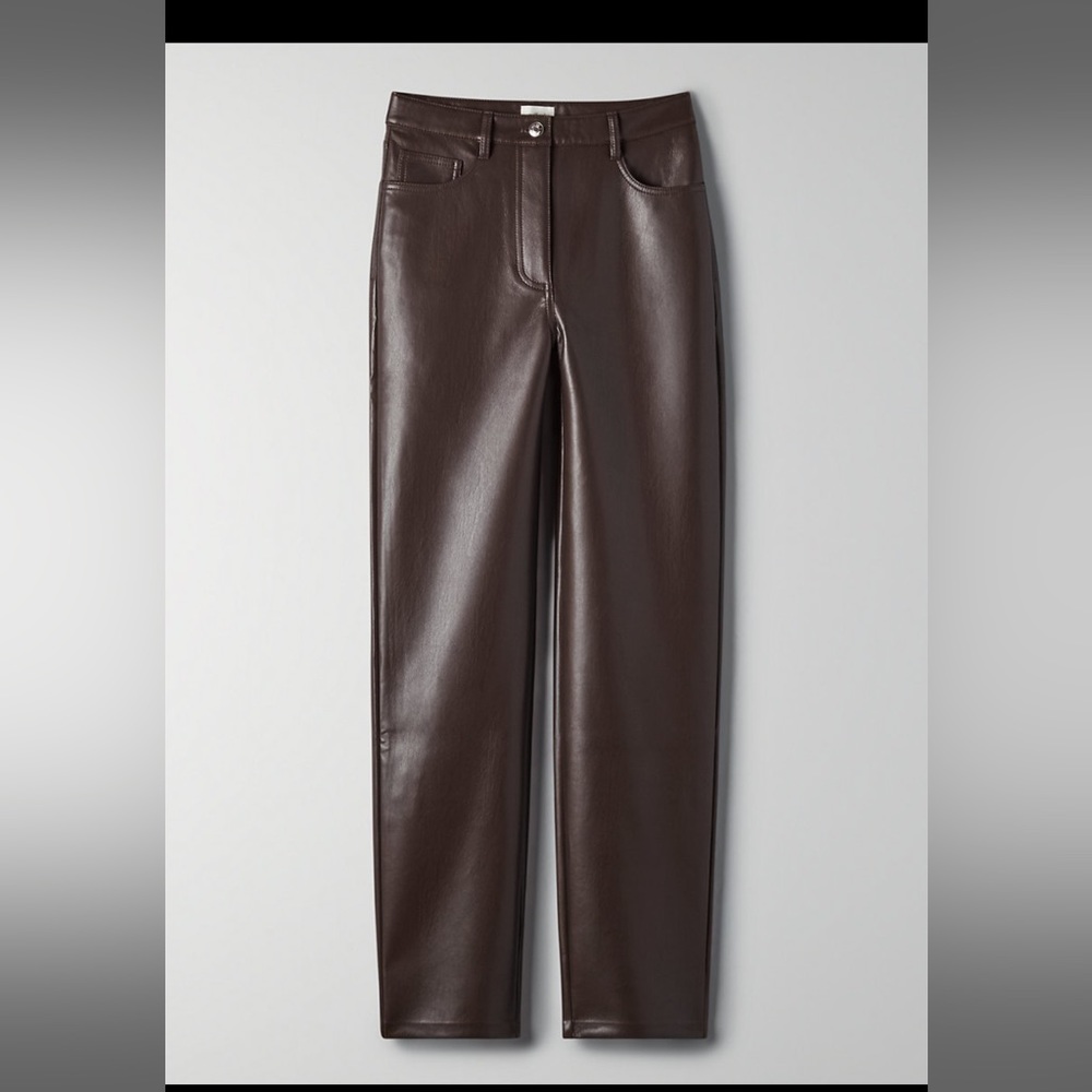 ARTIZIA MELINA PANTS IN RICH MOCHA BROWN